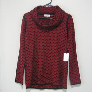 CALVIN KLEIN RED SWEATER MEDIUM